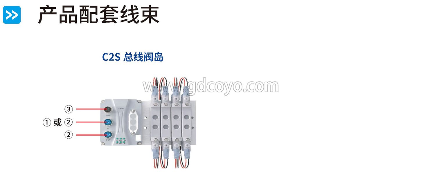C2S-EC 总线阀岛